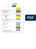 Ventilation Calculation