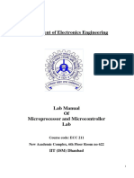 Microprocessor Lab Manual - Final