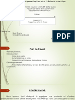 Rapport de Sortie