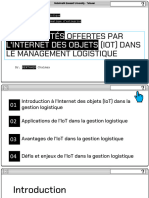 10eme Opportunités Offertes Par L'internet Des Objets (Iot) Dans Le Management Logistique