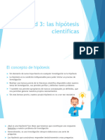 Las Hipotesis Cientificas