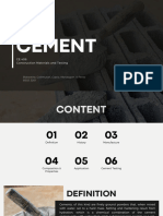 Cement