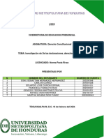 GRUPO 1 de Las Declaraciones, Derechos y Garantías.