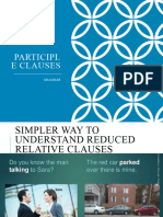 Participle Clauses