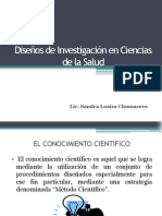 Diseños de Investigación en Ciencias de La Salud