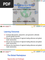 Ch. 04. Managing in Global Environment (Ext Env)