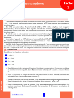 Les Nombres Complexes-Cours - 2BSM