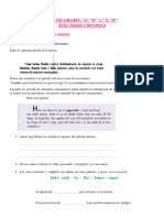 Secuencia Diagnóstica para Sexto Grado.