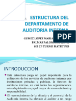 PDF Estructura Del Departamento de Auditoria Interna Compress