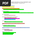 IP Law Notes and Cases 2