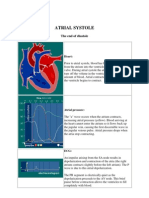 Atrial Systole: The End of Diastole