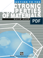 Introduction To The Electronic Properties of Materials - David Jiles