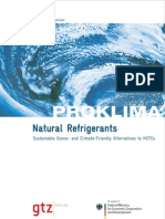 GTZ Proklima Natural Refrigerants