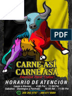 Carne Así Carta