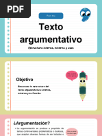 Texto Argumentativo