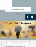 Speaking Skills