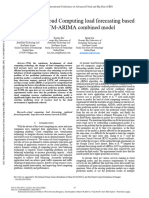 Research On Cloud Computing Load Forecasting Based On LSTM-ARIMA Combined Model