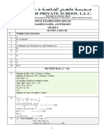 Ak Fe SQP Math G8 2023 24