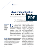 Hypersexualisation Sociale Et Les jeunes.F.Duquet