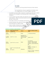 Periodicity in Elements Notes