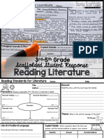 Scaffolded Student Response: Reading Literature