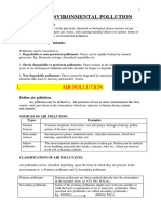 Evs Notes Unit 2 Environmental Pollution 2020 Latest