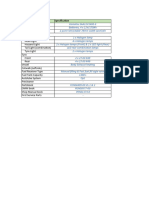 Form Specification - UT