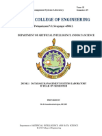 DBMS Lab Manual