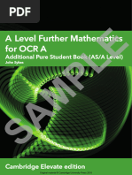 A Level Further Mathematics For OCR A Additional Pure Sample Chapter