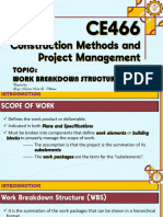 Activity Topic - Work Breakdown Structure