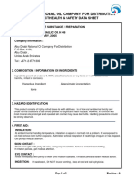 Abu Dhabi National Oil Company For Distribution: Product Health & Safety Data Sheet