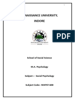 Social Psychology PDF