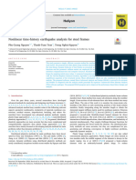 Nonlinear Time-History Earthquake Analysis For Steel Frames