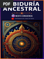 Sabiduria Ancestral - MeditaConsciencia