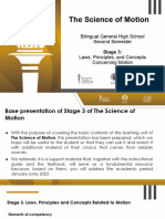 Presentation-The Science of Motion-Stage 3