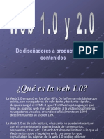 Presentacion Sobre Web 1.0 y 2.0