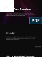 Wireless Power Transmission