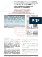 A Clinical Study To Evaluate The Combined Efficacy of Virechanottara Nasapana in The Management of Pakshaghata W.S.R To Hemiplegia