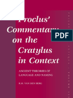 Proclus Commentary On The Cratylus in Context