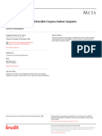 Love Thy Neighbour: Will Parallel Corpora Endear Linguists Totranslators?