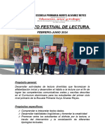 Proyecto Festival de Lectura