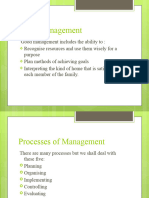 Processes of Management GRADE 8