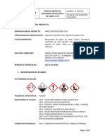 Hoja de Seguridad - HIPOCLORITO-5.5