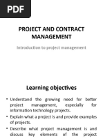 1-Introduction To Project MGT