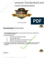 Course Code 503 Standardized and Classroom Assessment Microsoft PowerPoint Presentation