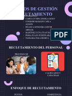 Reclutamiento de Personal