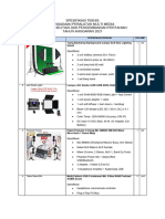 Spesifikasi Teknis Pengadaan Peralatan Multi Media Badan Penelitian Dan Pengembangan Pertanian Tahun Anggaran 2021