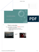 Acceleration - Quizizz