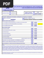 Formulario SRI - Modelo