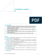 Munday Chapter 6 Discourse and Register Analysis